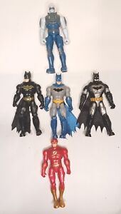 Spin Master /Mattel DC Comics Mr. Freeze,Flash,Batman's Figures "4 Lot of 5