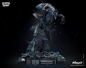 Alien Queen Harzfigur / Statue verschiedene Größen - Bild 1 von 8