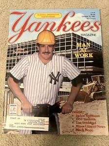 New York Yankees Magazine "Man At Work" October 15, 1987, Vol. 8 Issue 8 - Picture 1 of 2