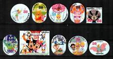 JAPAN Scott's 3573a-j ( 10v ) Disney Characters F/VF Used ( 2013 ) #6
