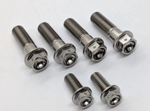 Aprilia RSV Mille Titanium drilled brake caliper bolt kit Tuono Ti full set race - Picture 1 of 6