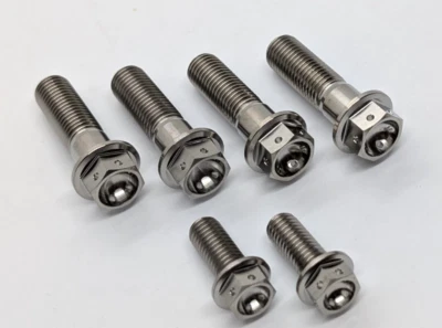 Aprilia RSV Mille Titanium drilled brake caliper bolt kit Tuono Ti full set race - Image 1 of 4