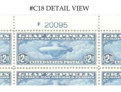U.S. #C15 GRAF ZEPPELIN FULL SHEET REPRODUCTION Cover