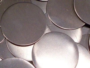 39 mm .999 Fine Silver 1/2 oz Tumbled Blanks. - Picture 1 of 1