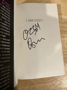 SIGNED I Am Ozzy By Ozzy Osbourne Hardcover 1/1 Black Sabbath UNREAD +PIC RIP - Picture 1 of 7