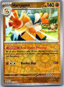 Hariyama 113/193 - Paldea Evolved Reverse Holo| Mix&Match - Imagen 1 de 2