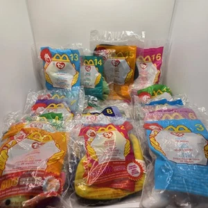 Ty Teenie Beanie Babys - 2000 McDonalds Happy Meal - 16er Set - NEU - Bild 1 von 4