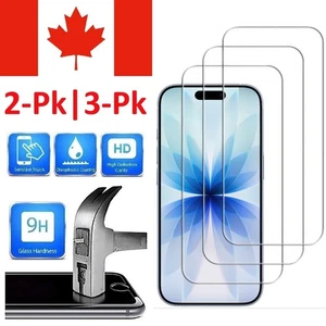 Screen Protector for iPhone 17 16 15 14 13 Mini 12 11 XR XS SE 8 7 [All Models] - Picture 1 of 5