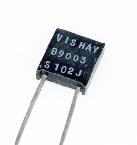 Vishay S102J, 7kΩ ohm 7K0000 0.01% High Precision Radial Foil Resistor - Picture 1 of 3