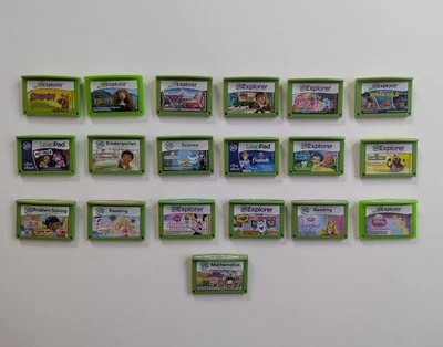 Leap Frog Leadpad 2,3, Ultra  Cartridges Lot 19 Total - Image 1 of 4