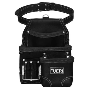 7 Pocket Carpenter Tool Belt Pouch for Electrician Carpenter Made with Heavy Dut - Picture 1 of 9