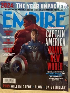 EMPIRE MAGAZINE UK - DECEMBER 2024 - CAPTAIN AMERICA *Damaged Cover* - Picture 1 of 4