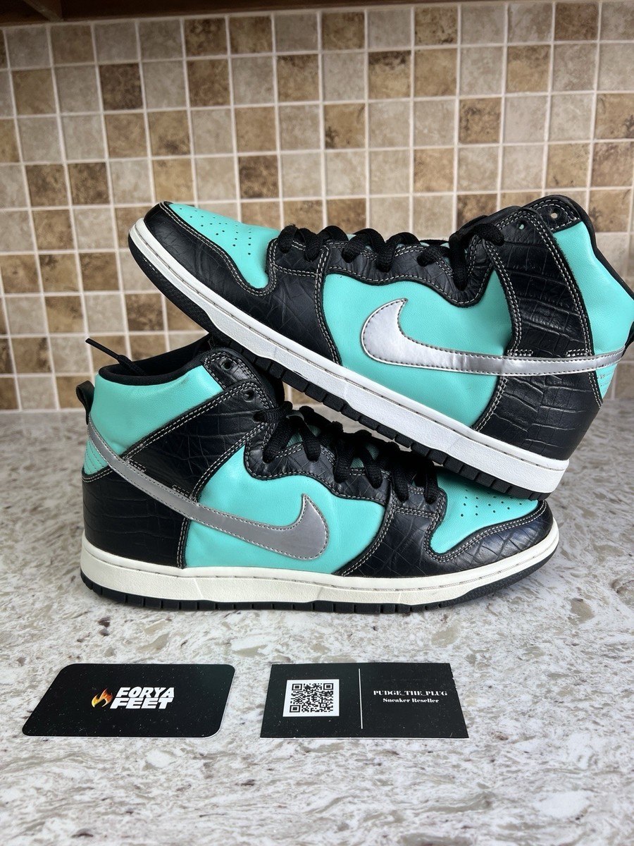 Nike SB Dunk High Premium x Diamond Supply Co. Tiffany 2014 Nike SB Dunk High Premium x Diamond Supply Co. Tiffany 2014
