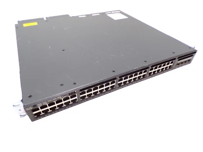 Cisco WS-C3650-48FWD-S  48 x 10/100/1000 POE+ Ethernet ports switch - Image 1 of 2