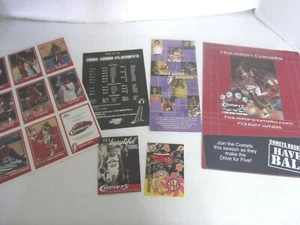 LOT (6) WNBA HOUSTON COMETS CARDS SCHEDULE SUMMER OF LOVE COLLECTIBLE SOUVENIR  - Picture 1 of 7