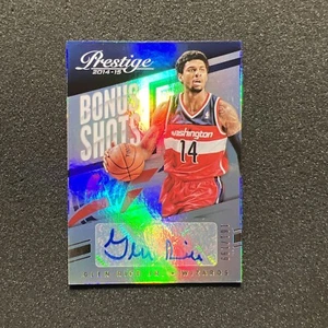 2014-15 Prestige GLEN RICE JR. #1 Bonus Shots 161/199 AUTO - WASHINGTON WIZARDS - Picture 1 of 4