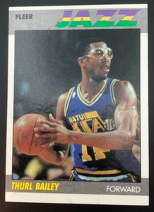 1987-88 Fleer - Thurl Bailey #6 - Foto 1 di 2