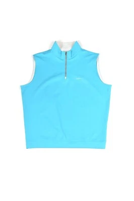 Aston Martin S Vintage Blue Zip-Up Vest Gilet Size L - Image 1 of 4