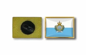 spilla pin pin's spille spilletta giacca bandiera distintivo badge san marino - Picture 1 of 1