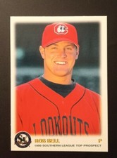 1999 Southern League Top Prospects Rob Bell #6 Chattanooga Lookouts 