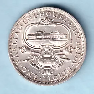 Australia. 1927 Canberra Florin. gEF/aUNC - Much Lustre - Imagen 1 de 2