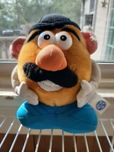 Mr. Potato Head Hasbro Nanco 1999 Stuffed Plush 8in Hat and Mustache Stuffed Toy - Picture 1 of 14