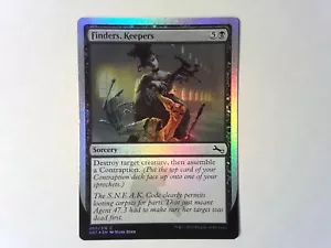 Foil Finders, Keepers Unstable - Magic the Gathering Mtg - Black - Picture 1 of 1