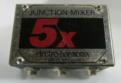 Electro Harmonix Junction Mixer 5x - Signal Router Pedal - Rare - Lot B - Image 1 of 4