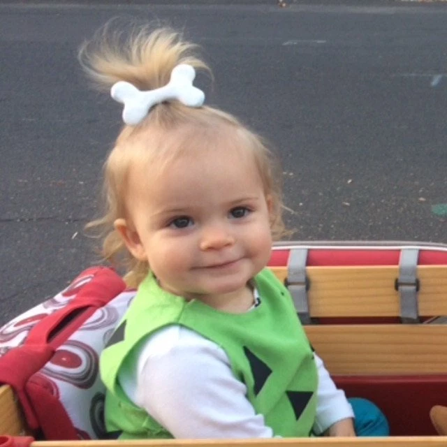 BONE HAIR CLIP 2.5" 4" and 6"  Fast Shipping Pebbles Punk Cave woman Bam Bam - Image 1 of 4