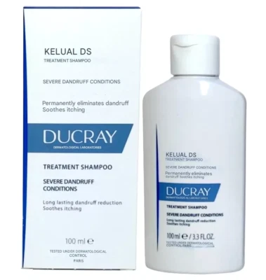 Ducray Kelual Ds Anti Dandruff Shampoo 3.3oz / 100ml Exp 11/2026 - Image 1 of 2