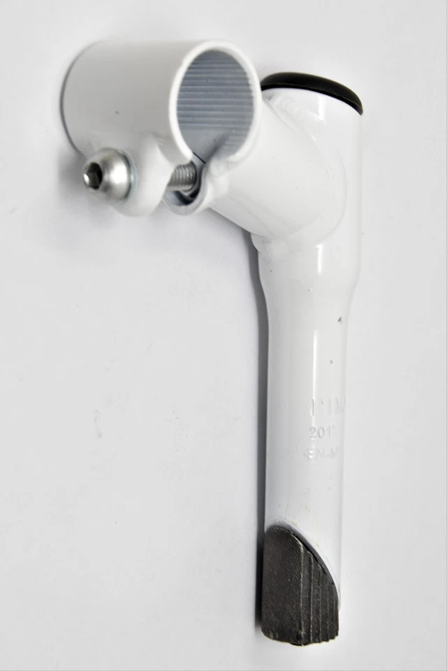 Raleigh Krush 18" and 20" 22.2mm 50mm Short Reach Kids Bike Handlebar Stem White - Image 1 of 1