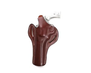 Pusat Holster Leder Gürtelholster OWB Revolver Smith Wesson 586 L Rahmen 6 Zoll - Bild 1 von 26