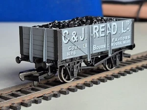 Dapol Limited Limited Edition 5 Plank Wagon in Grey Livery, Mint, Boxed - Picture 1 of 8