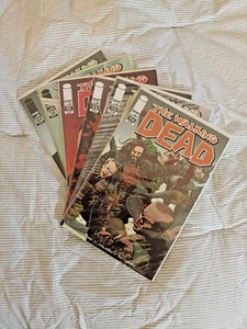 The Walking Dead #109 110 111 112 113 114 Image Comics prima stampa cartongesso - Foto 1 di 9