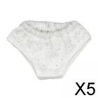 5X Miniatur-Unterhose, Puppenunterwäsche, Kleidung Für 8-Zoll-Babypuppen,