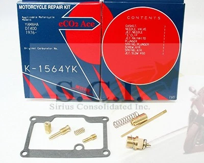 KIT DE REPARACIÓN RECONSTRUCCIÓN CARBURADOR KEYSTER YAMAHA DT400 DT-400 DT 400 1976 Foto 1 de 4