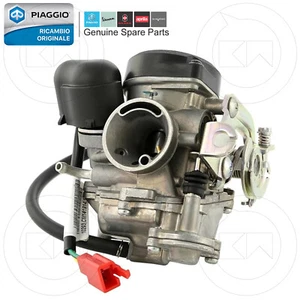 CARBURATORE KEIHIN CVK-18 Z61F COMPLETO ORIGINALE VESPA 50 PRIMAVERA 4T 2V 2017 - Imagen 1 de 2