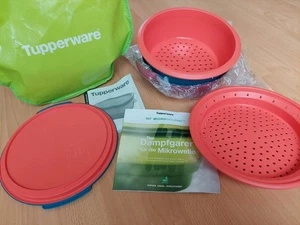 Tupperware Micro Gourmet/MicroGourmet in Rot Mikrowellen-Dampfgarer -TOP/NEU!!! - Bild 1 von 2