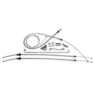 Parking Brake Cable Kit With Intermediate Cable 1972-74 Challenger OE Steel - Picture 1 of 9