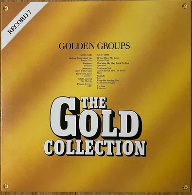 KISS/BLONDIE/ULTRAVOX/ABC/CHEAP TRICK/MOTELS The Gold Collection Record 7 NM - Image 1 of 3