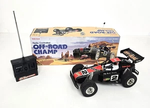 Z-119 VINTAGE RADIO SHACK RADIO CONTROLLED OFFROAD CHAMP RC CAR IN ORIGINAL BOX! - Picture 1 of 22