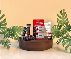 2 Dosen L’ORÉAL Paris PROGRESS Repigmentierungsgel natürliches Ergebnis - Bild 1 von 3