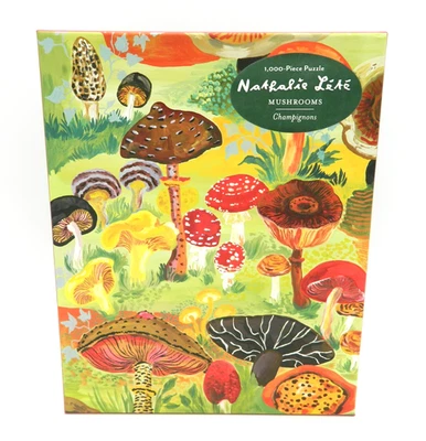 NEW NATHALIE LETE MUSHROOMS 1000 PC ARTISAN PUZZLE 2021 - Image 1 of 3