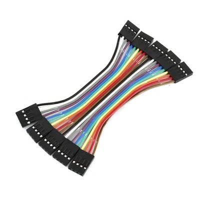 10cm 2,54 mm f/f 4 pin sin soldadura protoboard flexibles cable de puente 5pcs - Imagen 1 de 3