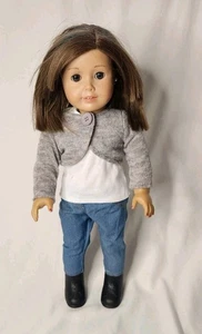 AMERICAN GIRL 18" Doll Brunette Hair & Brown Eyes 2014 - Picture 1 of 13