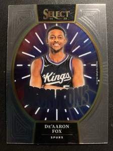 2024-25 Panini Select - Neon Icons #22 - De'Aaron Fox - Bild 1 von 2