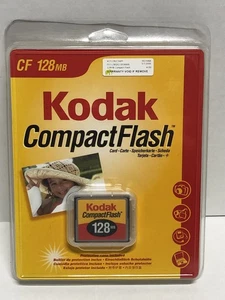 Kodak Compact Flash  Memory Card 128mb New  - Picture 1 of 2