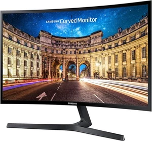 Samsung C24F396FHR Monitor 23.6" FHD 1920x1080 VGA HDMI AMD FreeSync 60Hz 4ms - Bild 1 von 4
