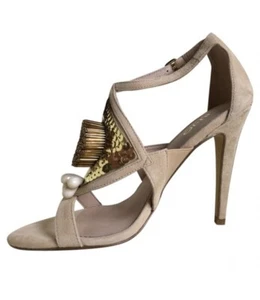 Rosa Wildleder Liu.Jo Sandalen. Brandneu. Größe 38 EUR - Bild 1 von 5