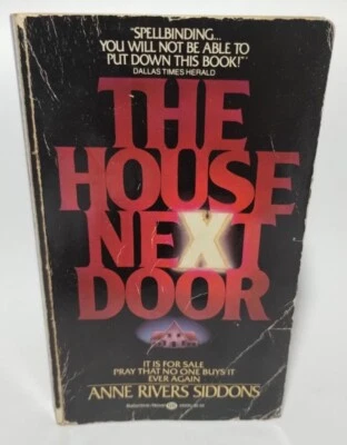 The House Next Door by Anne Rivers Siddons Vintage 1st Edition Paperback 1980 - Image 1 of 4